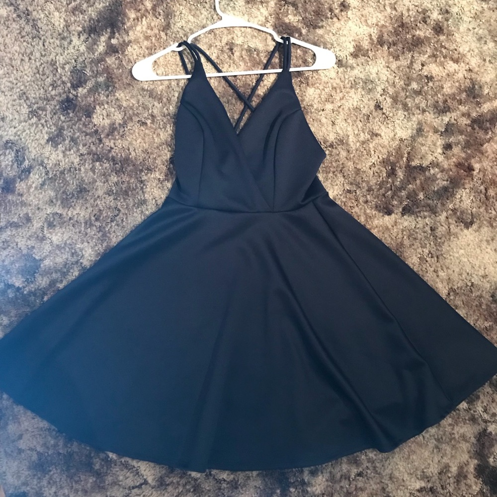Navy Blue Dress